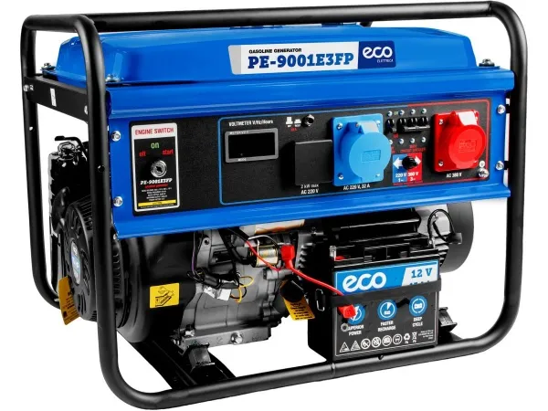 Бензиновый генератор ECO PE-9001E3FP