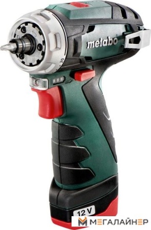 Дрель-шуруповерт Metabo PowerMaxx BS Quick Basic 600156950 (с 2-мя АКБ, кейс, 2 патрона) купить в Минске с доставкой