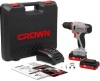 Дрель-шуруповерт Crown CT21081H-2 BMC (c 2-мя АКБ, кейс) купить в Минске с доставкой