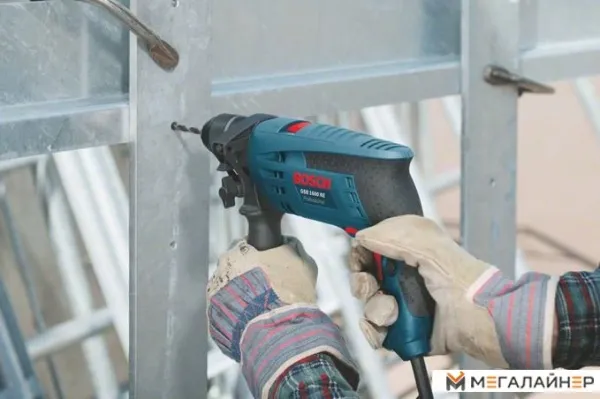 Ударная дрель Bosch GSB 1600 RE Professional (0601218121) купить в Минске с доставкой