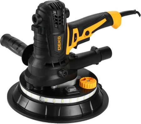 Эксцентриковая шлифмашина Deko DKWS1050 LED 083-1036 купить в Минске с доставкой