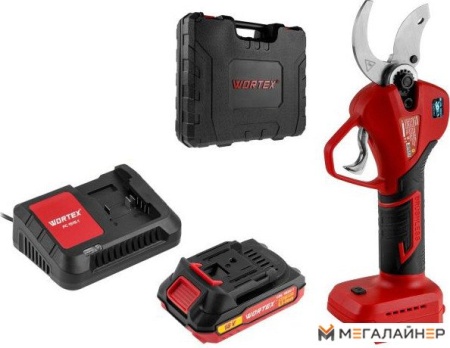 Секатор Wortex CBS 2535-1 1329489 (с 1-им АКБ, кейс) купить в Минске с доставкой