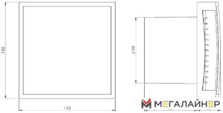Осевой вентилятор Europlast E-Extra EET100T