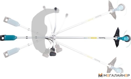 Триммер Makita DUR190URT3 (с 2-мя АКБ) купить в Минске с доставкой