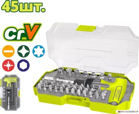 Набор отвертка с битами Dyllu DTSS8B45 купить в Минске с доставкой