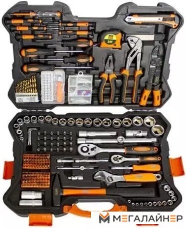 Универсальный набор инструментов ISMA 53034 (303 предмета) купить в Минске с доставкой