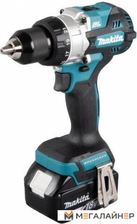 Дрель-шуруповерт Makita DDF486RTJ (с 2-мя АКБ, кейс) купить в Минске с доставкой