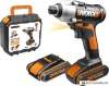 Ударный винтоверт Worx WX290.1 (с 2-мя АКБ, кейс) купить в Минске с доставкой