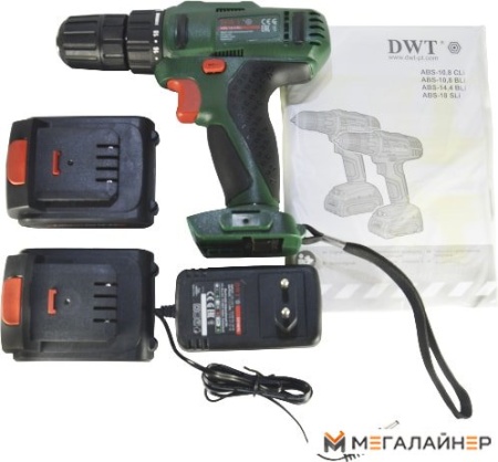Дрель-шуруповерт DWT ABS-14.4 Bli-2 BMC купить в Минске с доставкой