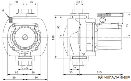 Насос Wilo TOP-S 25/7 (1~230 V, PN 10) купить в Минске с доставкой