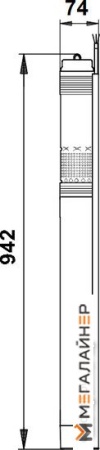 Скважинный насос Grundfos SQE 1-140 купить в Минске с доставкой