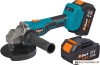Угловая шлифмашина Bort BWS-21LI (с 2-мя АКБ, кейс) купить в Минске с доставкой