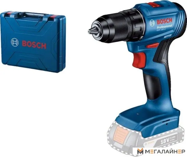 Ударная дрель-шуруповерт Bosch GSB 185-LI Professional 06019K3003 (без АКБ, кейс) купить в Минске с доставкой