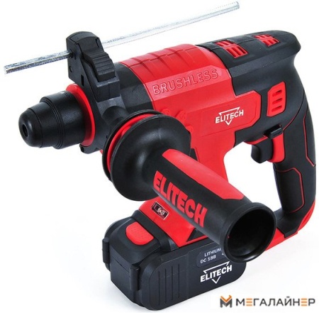 Перфоратор ELITECH ПА 18БЛМ (с 1-м АКБ, кейс) купить в Минске с доставкой
