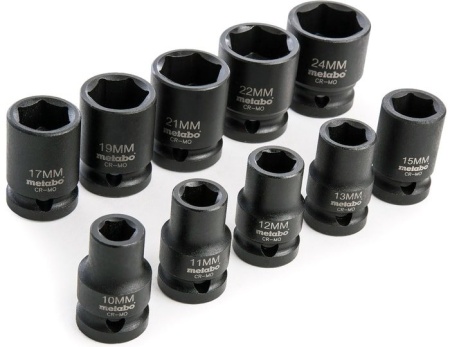 Набор торцевых головок Metabo 628831000 (10 предметов) купить в Минске с доставкой