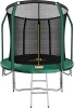 Батут Arland Премиум 8ft с внутренней сеткой и лестницей (темно-зеленый)