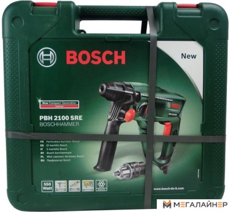 Перфоратор Bosch PBH 2100 SRE [06033A9321] купить в Минске с доставкой