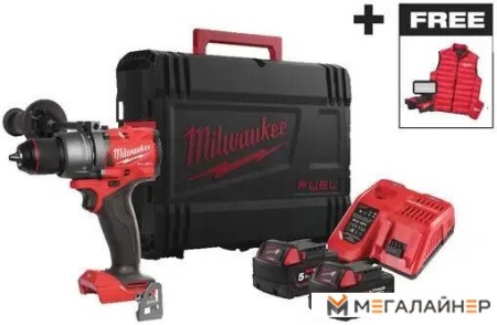 Ударная дрель-шуруповерт Milwaukee M18 FPD3MC-502X 4933499451 (с 2-мя АКБ, кейс) купить в Минске с доставкой
