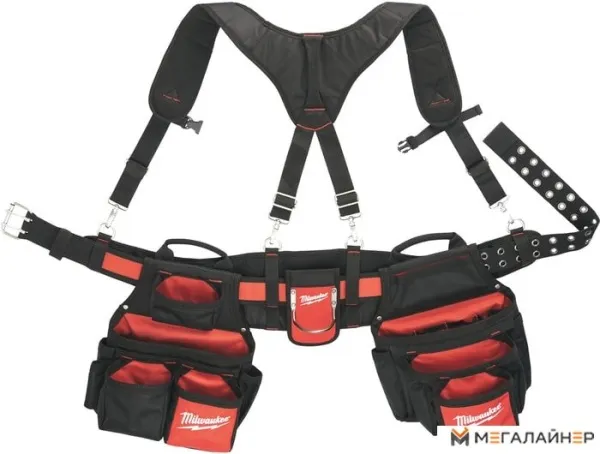Пояс Milwaukee Contractor Work Belt 48228120 купить в Минске с доставкой