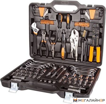 Универсальный набор инструментов Bort BTK-123 (123 предмета) купить в Минске с доставкой