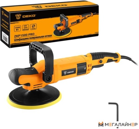 Полировальная машина Deko ZKP1500 Pro купить в Минске с доставкой