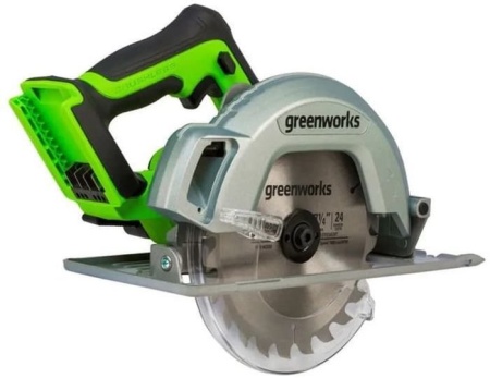 Дисковая (циркулярная) пила Greenworks GD24CS 1500907 (без АКБ) купить в Минске с доставкой