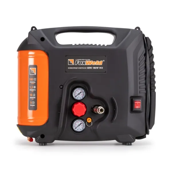 Компрессор безмасляный FoxWeld AERO 180/5F N12