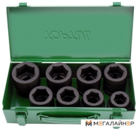 Набор торцевых головок Toptul GDAD0803 8 предметов купить в Минске с доставкой