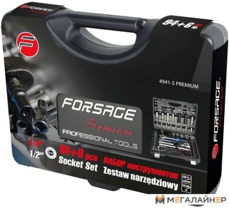 Универсальный набор инструментов FORSAGE F-4941-9 Premium (100 предметов) купить в Минске с доставкой