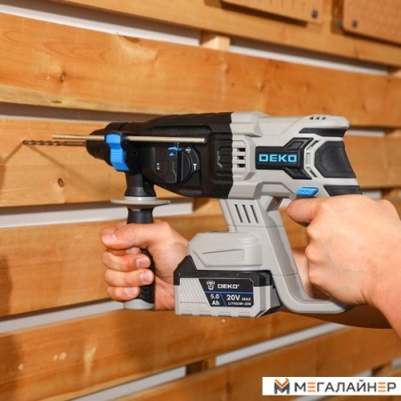 Перфоратор Deko DKCH20FU-Li SET (с 2-мя АКБ, кейс, оснастка) купить в Минске с доставкой