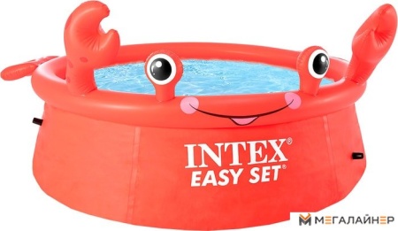 Надувной бассейн Intex Easy Set Веселый Краб 26100 (183х51)
