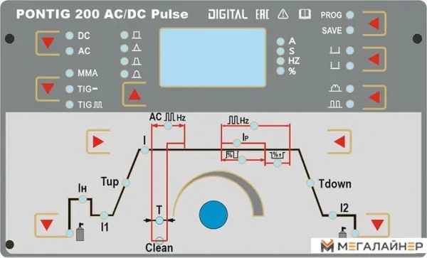 Сварочный инвертор MOST PONTIG 200 AC/DC Pulse