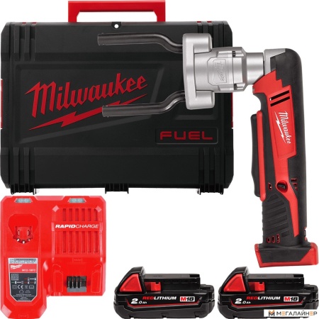 Инструмент для болтовых соединителей и наконечников Milwaukee M18 M18BSBT-202X 4933493289 (с 2-мя АКБ, кейс) купить в Минске с доставкой