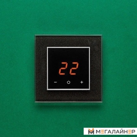 Терморегулятор DeLUMO Orto (0337 сияющий черный)