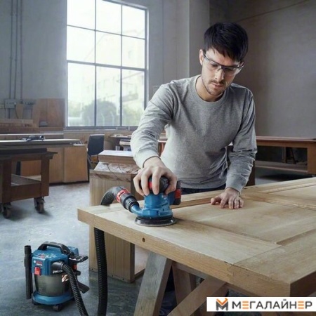 Эксцентриковая шлифмашина Bosch GEX 185-LI Professional 06013A5021 (с 1-м АКБ, кейс) купить в Минске с доставкой