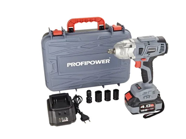 Гайковерт Profipower DWDTW-18V (с 1-им АКБ, кейс)