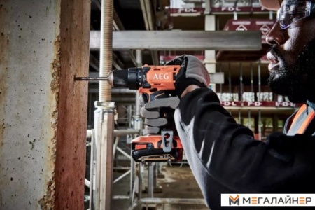 Ударная дрель-шуруповерт AEG Powertools BSB 18G4 4935478631 (с 2-мя АКБ, кейс) купить в Минске с доставкой