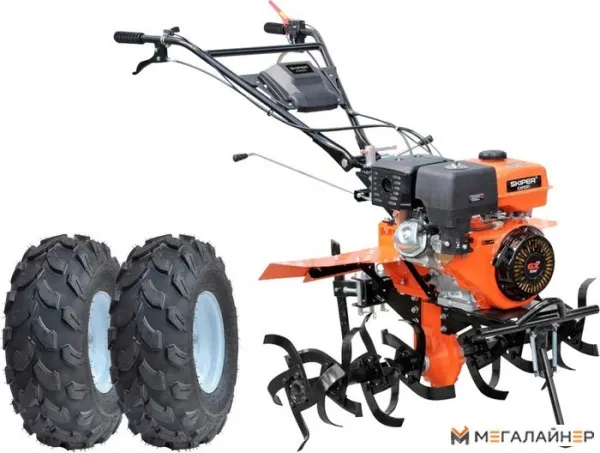 Мотоблок Skiper SP-1400SE Expert (колеса 19х7-8) купить в Минске с доставкой