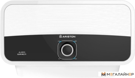 Проточный электрический водонагреватель кран+душ Ariston Aures SM 7.7 купить в Минске с доставкой