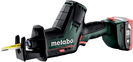 Сабельная пила Metabo SSE 12 BL 602322800 (с 2-мя АКБ)