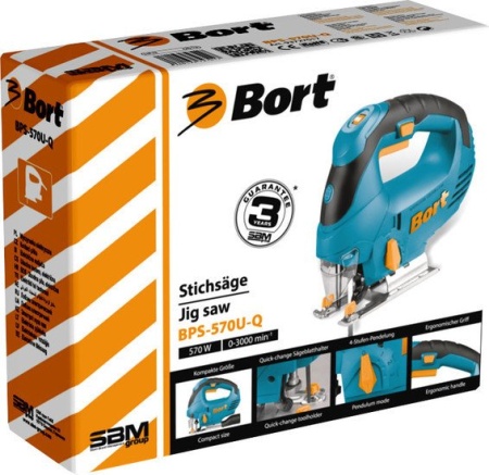 Электролобзик Bort BPS-570U-Q купить в Минске с доставкой