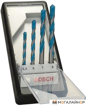 Набор оснастки Bosch 2607010522 (4 предмета) купить в Минске с доставкой