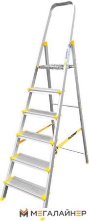 Лестница-стремянка Алюмет АS 706 (6 ступеней) купить в Минске с доставкой