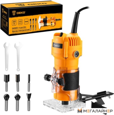 Кромочно-петельный фрезер Deko DKR800 SET 6 купить в Минске с доставкой