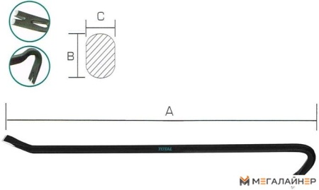 Лом Total THT431482 купить в Минске с доставкой