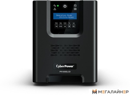 Купить Источник бесперебойного питания CyberPower PR1000ELCD 1000VA в Минске с доставкой