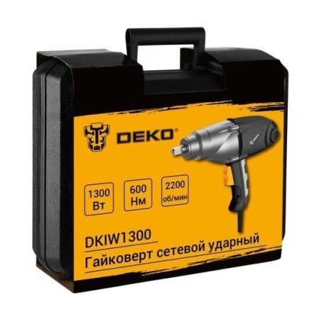 Гайковерт Deko DKIW1300 063-3003 (кейс) купить в Минске с доставкой