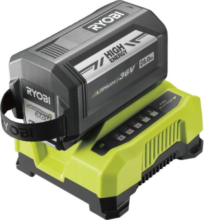 Аккумулятор с зарядным устройством Ryobi RY36BC60A-160 5133004706 (36В/6.0 Ah + 36В)