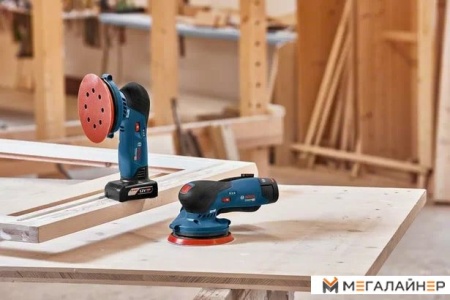 Эксцентриковая шлифмашина Bosch GEX 12V-125 Professional 0601372101 (без АКБ) купить в Минске с доставкой