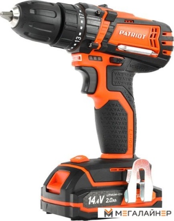 Дрель-шуруповерт Patriot BR 141ES 180201141 (с 1-ми АКБ, кейс) купить в Минске с доставкой